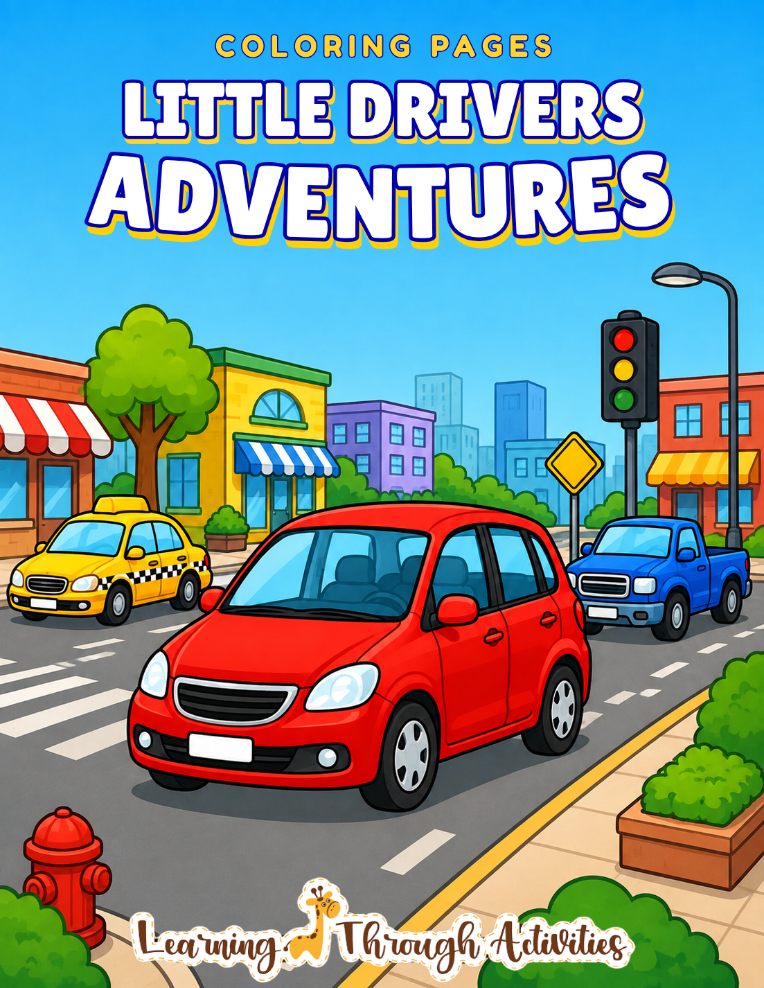 Cars & Trucks Coloring Pack cover
