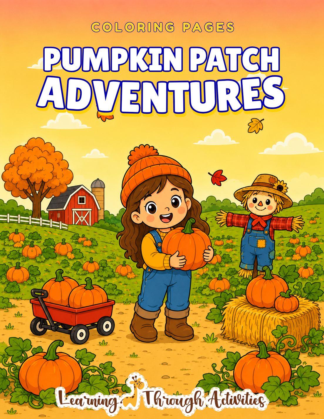 Pumpkin Patch Adventures Coloring Pack cover
