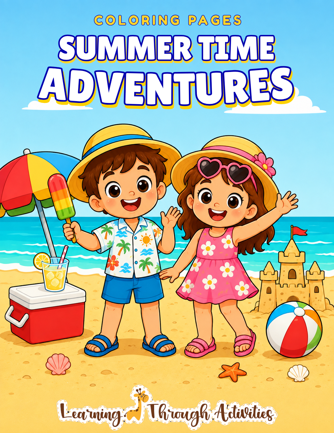 Summer Fun Coloring Pack cover