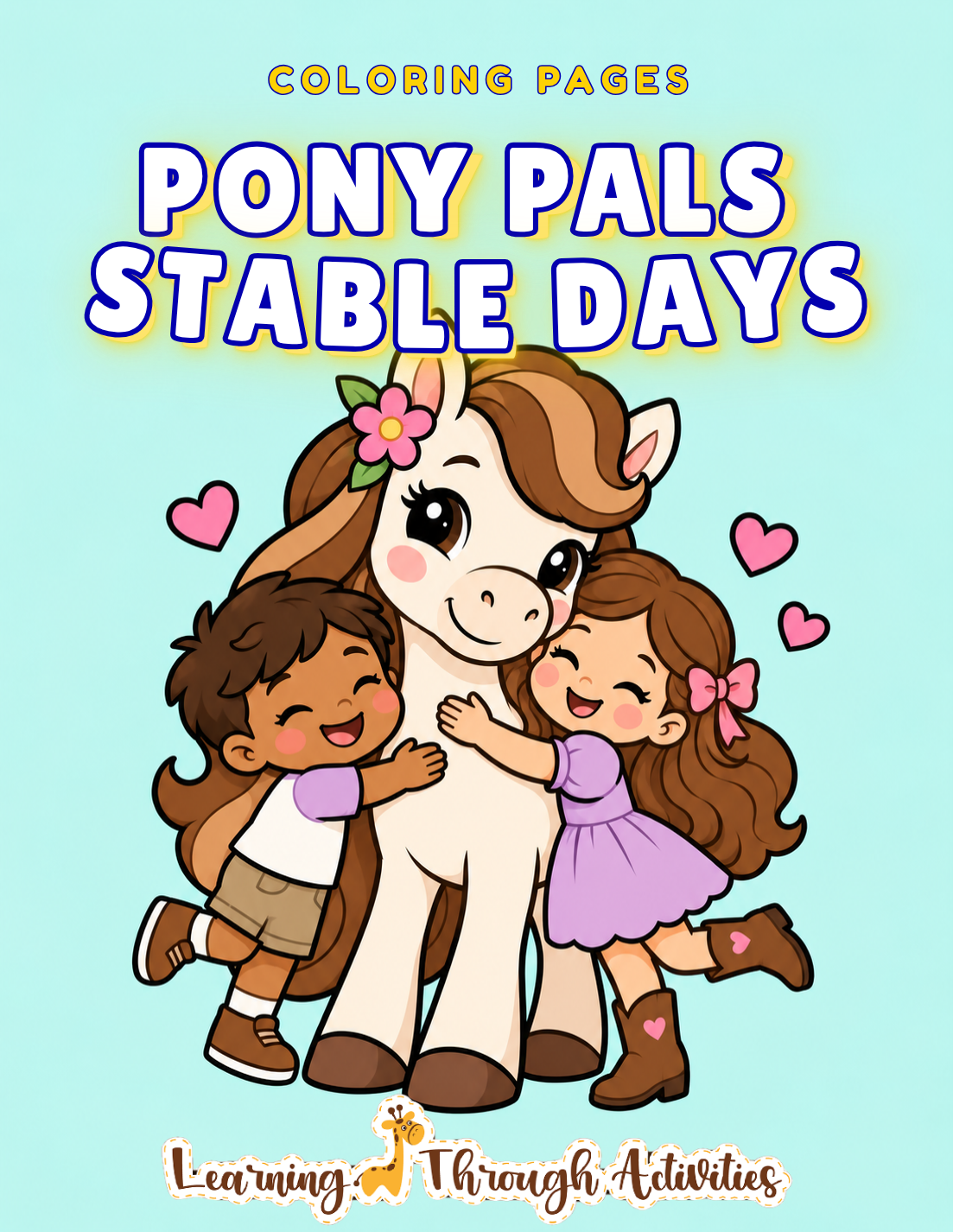 Pony Pals Stable Days Coloring Pack cover