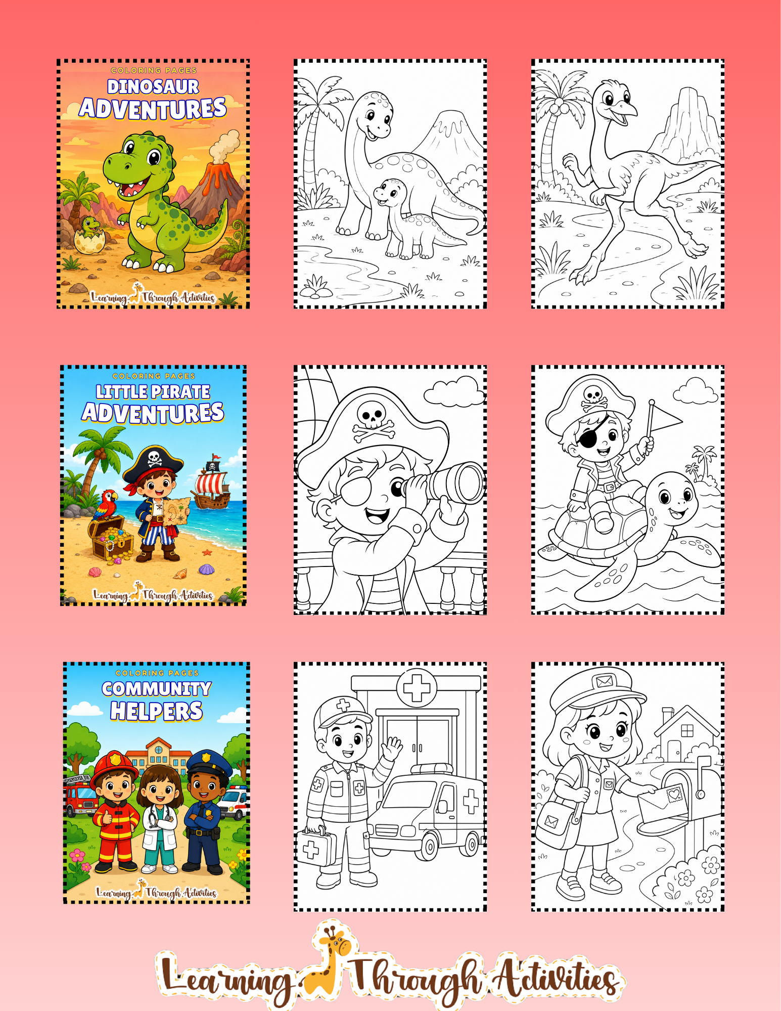 Big Imagination Collection inside pages preview